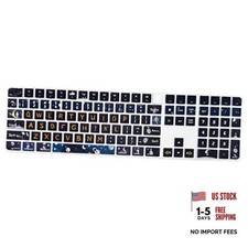 Keyboard Cover Skin for 2021 New Apple iMac Magic Keyboard Model: Space Man