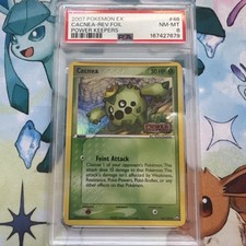 PSA 8 NM-MT 2007 POKEMON EX POWER KEEPERS #46 CACNEA REVERSE HOLO FOIL on eBay