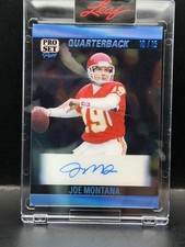 #90-JM2 Joe Montana 2023 Pro Set Pure Base Auto 1990 Platinum Spectrum /15 49ers