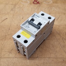 Siemens 5SX22-C10 Circuit Breaker, 10Amp, 2 Pole, 400V - USED