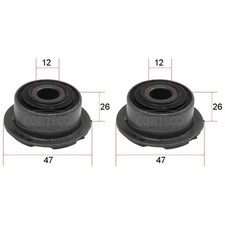2x CORTECO Lagerung Querlenker Vorne für Peugeot 205 I Cabriolet 741B 20D 1.1 CJ