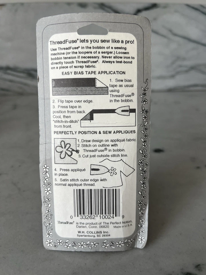 Threadfuse The Original Fusible Threadfuse Nuevo En Paquete Foto 2 de 2