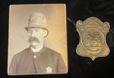 Extremely Rare 1800s Sergeant Philadelphia 2nd District Police Badge