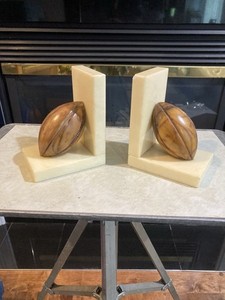 Vintage Fitmark Football Bookends 