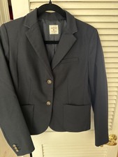 Gap The Academy Blazer Navy Blue Size 6 Classic Academia Preppy