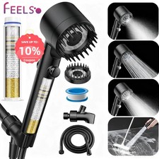 FEELSO High Pressure Shower Head with Handhel...