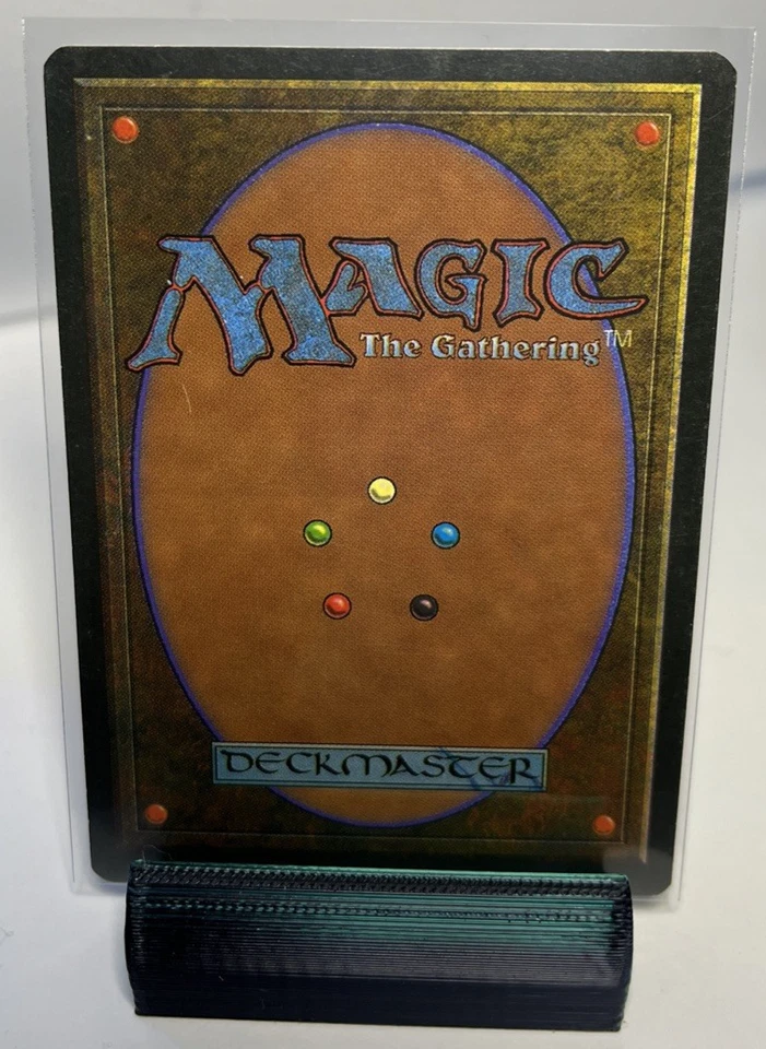 Vintage - 1994 - Ebon Praetor Fallen Empires Regular MTG - Image 2 of 2