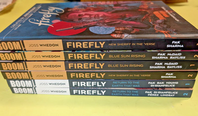 Boom! FIREFLY Volume 1 & 2 Hardcover Pak & Whedon Three Sets