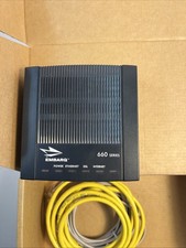 Embarq 660 Series EQ660R-F1 ADSL Router w/ Adapter Low Hrs Tested Works A 