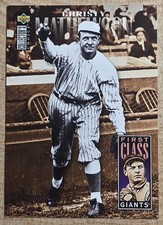 ⚾️🟡1996 Collector's Choice First Class Christy Mathewson Baseball Card #503