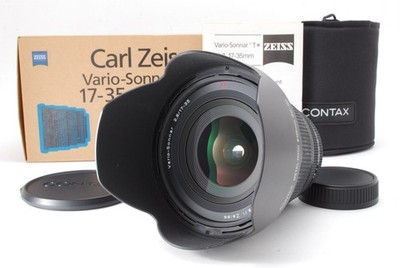 Rare【MINT Box Hood】 Contax Carl Zeiss Vario Sonnar T* 17-35mm F2.8 N Lens AF JP