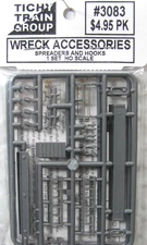 Tichy Group #3083 Lifting Gear for Wreck Cranes  HO Scale