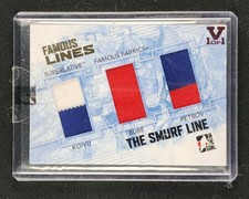 2009 ITG Superlative Gold Saku Koivu Valeri Bure Oleg Petrov PATCH 1/1