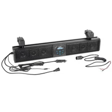 BASB26 26" 500W Weatherproof UTV/ATV/Powersports Bluetooth Soundbar 6 Speakers