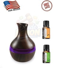 Air Humidifier with 7-Colors Mood LED Aromatherapy Diffuser Fragrance 300ml