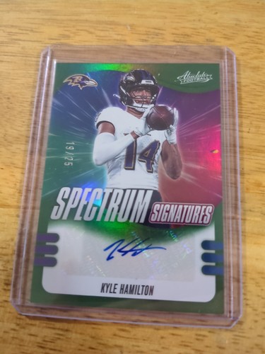 2025 Panini Absolute Kyle Hamilton Green (RAW)