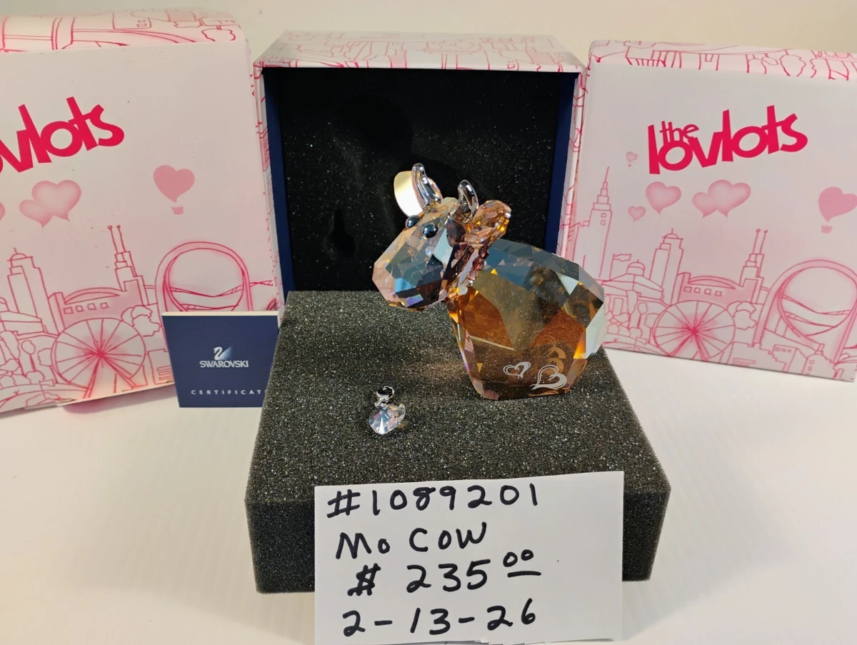 施华洛世奇水晶摆件牛| eBay