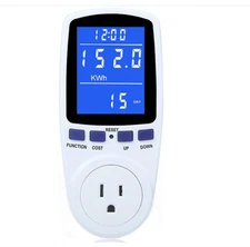 Upgraded Watt Power Meter Plug, Electrical Usage Monitor, 7 Modes Display