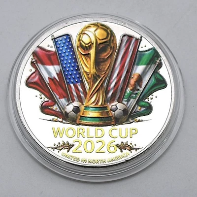 Fussball Medaille 2026/USA - Mexico - Canada/ Souvenir Medaille/ - Bild 1 von 4