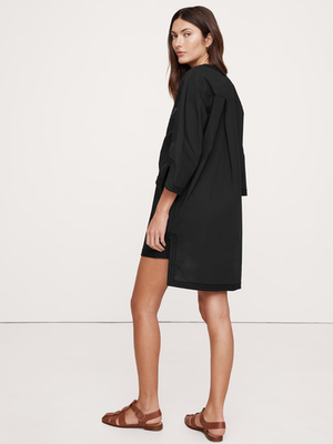 banana republic linen kaftan dress European Linen Kaftan Midi Dress