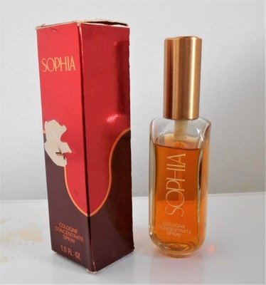 Sophia by Coty Cologne Concentrate Spray 1 oz Vintage with Original Box