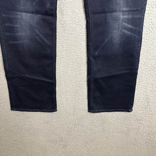 Buffalo David Bitton Driven-X Jeans Men’s 36x32 Blue Straight Stretch 5 Pocket - Picture 6 of 17