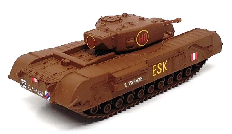 Corgi Appx 9cm Long Diecast CS90637 - Churchill MkIII Tank - Brown - Image 2 of 4