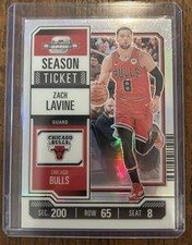 Zach LaVine 2023-24 Panini Contenders Optic Season Ticket Bulls