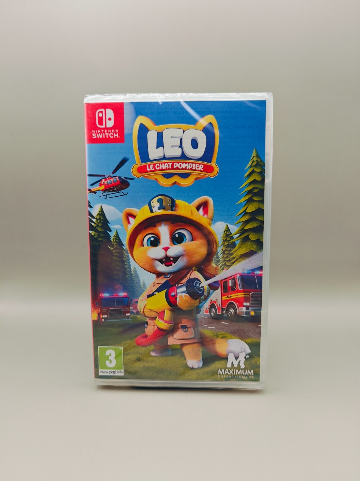 Leo Le Chat Pompier Nintendo Switch Neuf Blister VF PEGI 3 Maximum Ent 2024