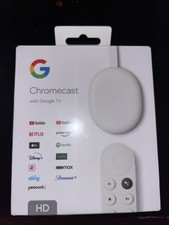 Google Chromecast w/ Google TV HD Snow GA0313...