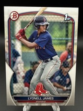 Lyonell James #BP-118 Bowman Prospects Baseball 2023 Boston Red Sox 1st Bowman