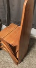 VTG Folding Wooden Step Stool/ Ironing Board Beautiful! — photo 2
