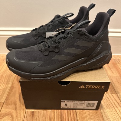 Size 8 - Adidas Terrex Free Hiker 2.0 Low Core Black IE5110