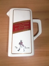 Johnnie Walker - Whisky Wasserkrug - Water Jug Pitcher - Keramik Krug