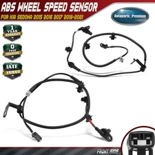 Pair Front ABS Wheel Speed Sensors with Wiring Harness for Kia Sedona 2015-2021