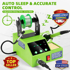 Soldering Station, 100W Digital Display Soldering Iron Station Kit with 2 Hands.