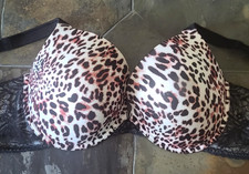 42DDD Joyspun Padded Push Up Plunge Full Coverage Underwire Bra