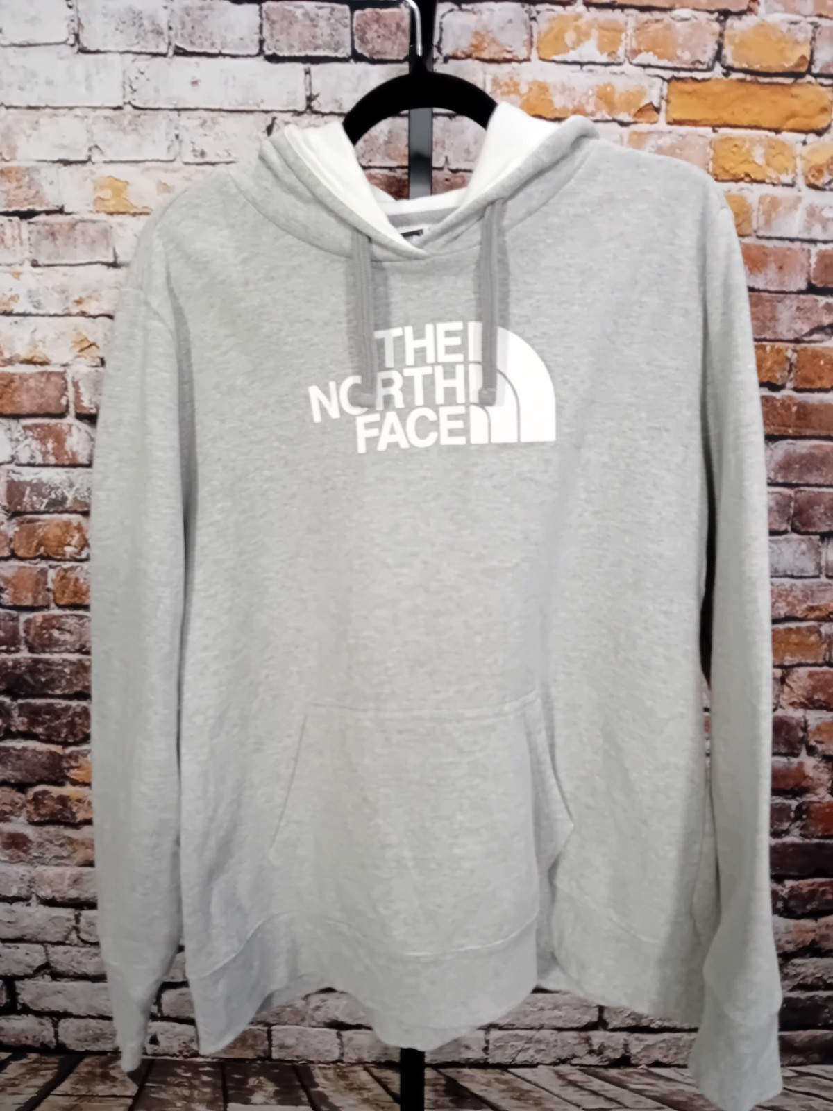 The North Face Men Or Women Half Dome Pullover Hoodie Gray Size 2XL