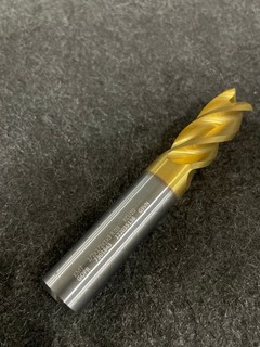KENNAMETAL 7301843 4 Flute Solid Carbide Corner Radius End Mill