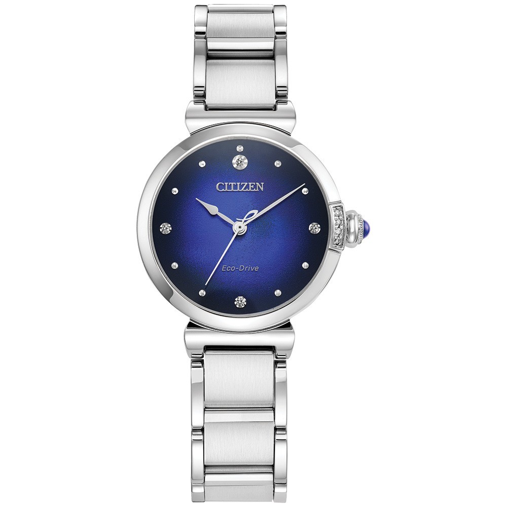 Citizen Women's Mae Eco-Drive Silver Watch 29MM EM1060-87L | eBay