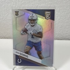 2023 Panini Donruss Elite Josh Downs Rookie Silver Parallel /999 NM Card #159. rookie card picture