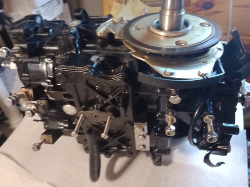 OMC Johnson Evinrude 435942 Powerhead Motor 1996-1999 20hp 25hp Good Running - Bild 3 von 19