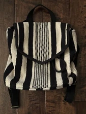 Universal Thread Mini Backpack Striped School Travel