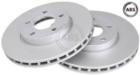 2X Bremsscheibe A.B.S. 18339 2 Bremsscheiben Vorderachse Vorne FüR Ford