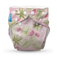 Charlie Banana 1 Pack Reusable Adjustable Cloth Diaper, One Size - Pink Forest