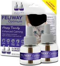 FELIWAY Optimum Enhanced Calming Pheromone 30-Day Refill 2 Pack