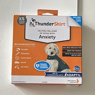 NEU ThunderShirt Angstshirt für Hunde Silvester, Knall, etc NEU in Gr. XS 4-6kg