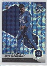 2021 Panini Mosaic Rookies Reactive Blue Mosaic Prizm Dayo Odeyingbo #357 0q4m