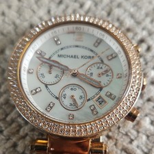 Michael Kors Parker MK5491 Gold Stainless Steel Chronograph Date 39mm Watch