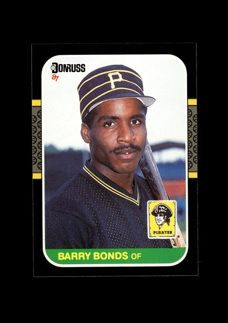 Donruss Barry Bonds 1987 Season Baseball Sports Trading Cards